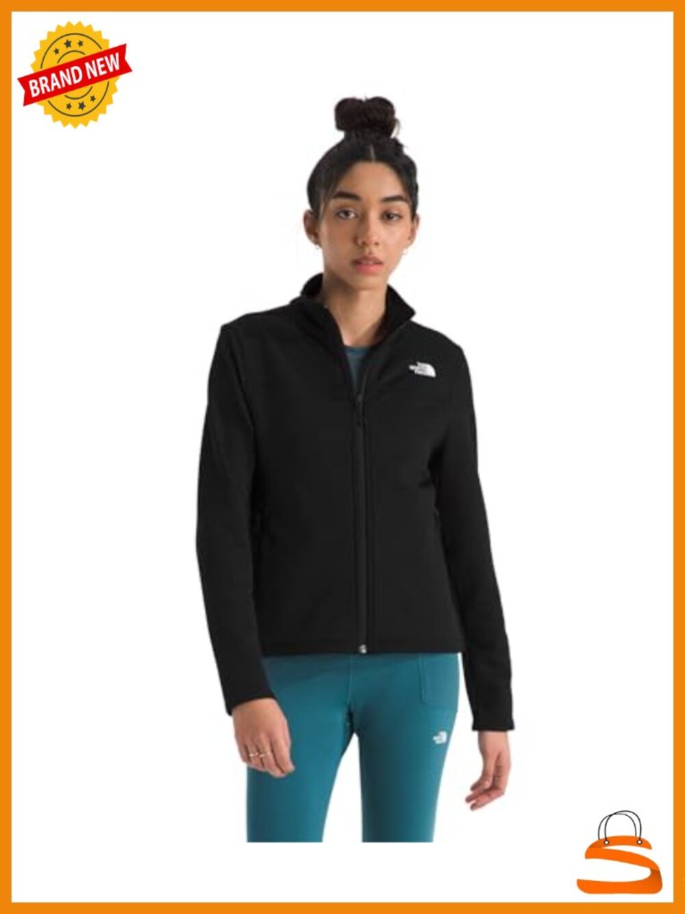 Cedar Trail Grid Fleece Jacket Women's Zip Pockets Reinforced Binding Outdoor